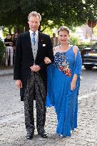 Wedding of Archiduc Alexander of Habsbourg-Lorraine and Countess Natacha Roumiantzoff-Pachkevitch - Beloeil