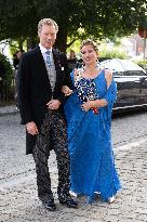 Wedding of Archiduc Alexander of Habsbourg-Lorraine and Countess Natacha Roumiantzoff-Pachkevitch - Beloeil