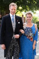 Wedding of Archiduc Alexander of Habsbourg-Lorraine and Countess Natacha Roumiantzoff-Pachkevitch - Beloeil