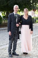 Wedding of Archiduc Alexander of Habsbourg-Lorraine and Countess Natacha Roumiantzoff-Pachkevitch - Beloeil