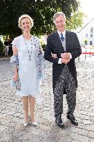 Wedding of Archiduc Alexander of Habsbourg-Lorraine and Countess Natacha Roumiantzoff-Pachkevitch - Beloeil