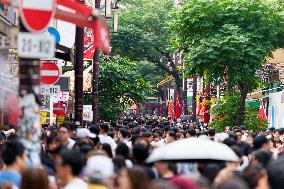 JAPAN-YOKOHAMA-CHINATOWN-TOURISM