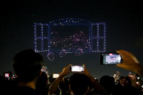 SOUTH KOREA-SEOUL-DRONE-LIGHT SHOW