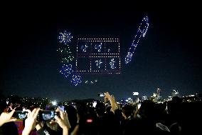 SOUTH KOREA-SEOUL-DRONE-LIGHT SHOW