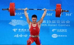 (SP)CHINA-HANGZHOU-ASIAN GAMES-WEIGHTLIFTING(CN)