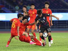 (SP)CHINA-HANGZHOU-ASIAN GAMES-FOOTBALL (CN)