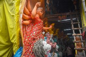 Durga Puja Preparations In Kolkata, India