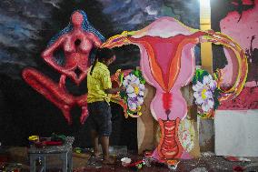 Durga Puja Preparations In Kolkata, India