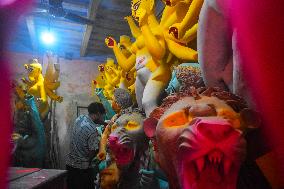 Durga Puja Preparations In Kolkata, India