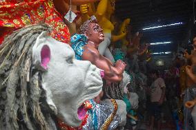 Durga Puja Preparations In Kolkata, India