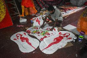 Durga Puja Preparations In Kolkata, India