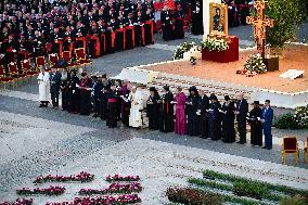 Pope Francis Leads An Ecumenical Prayer Vigil - Vatican