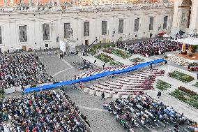 Pope Francis Leads An Ecumenical Prayer Vigil - Vatican