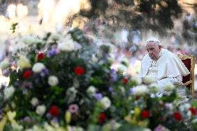 Pope Francis Leads An Ecumenical Prayer Vigil - Vatican