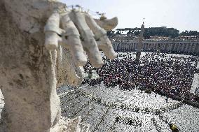 Pope Francis Leads The Sunday Angelus  - Vatican