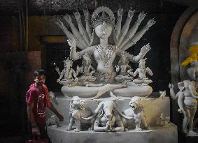 Durga Puja Preparations In Kolkata, India