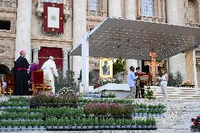 Pope Francis Leads An Ecumenical Prayer Vigil - Vatican