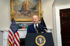 Joe Biden on government shutdown - Washington