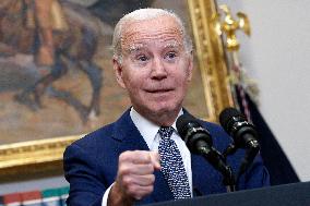 Joe Biden on government shutdown - Washington