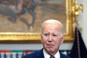 Joe Biden on government shutdown - Washington