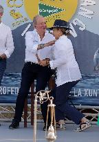 Awards ceremony of the 8th edition of the King Juan Carlos Regattas