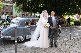 Wedding of Archiduc Alexander of Habsbourg-Lorraine and Countess Natacha Roumiantzoff-Pachkevitch - Beloeil