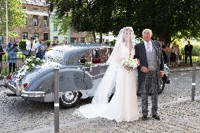 Wedding of Archiduc Alexander of Habsbourg-Lorraine and Countess Natacha Roumiantzoff-Pachkevitch - Beloeil