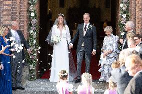 Wedding of Archiduc Alexander of Habsbourg-Lorraine and Countess Natacha Roumiantzoff-Pachkevitch - Beloeil