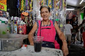 Followers Of Santa Muerte In Mexico Visit Her Temple In Tepito