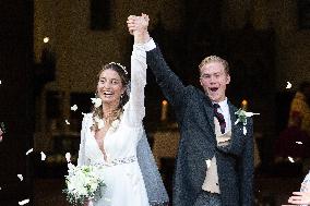 Wedding of Archiduc Alexander of Habsbourg-Lorraine and Countess Natacha Roumiantzoff-Pachkevitch - Beloeil