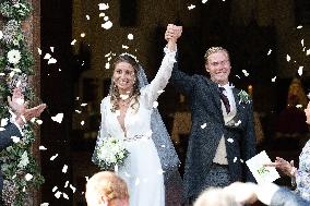 Wedding of Archiduc Alexander of Habsbourg-Lorraine and Countess Natacha Roumiantzoff-Pachkevitch - Beloeil