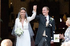 Wedding of Archiduc Alexander of Habsbourg-Lorraine and Countess Natacha Roumiantzoff-Pachkevitch - Beloeil