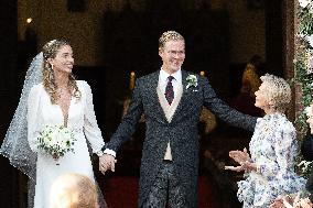 Wedding of Archiduc Alexander of Habsbourg-Lorraine and Countess Natacha Roumiantzoff-Pachkevitch - Beloeil