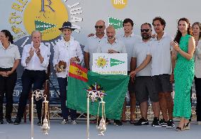 Awards ceremony of the 8th edition of the King Juan Carlos Regattas