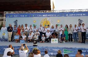 Awards ceremony of the 8th edition of the King Juan Carlos Regattas