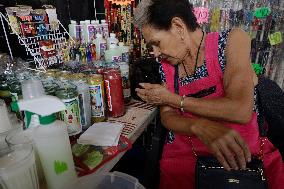 Followers Of Santa Muerte In Mexico Visit Her Temple In Tepito