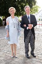 Wedding of Archiduc Alexander of Habsbourg-Lorraine and Countess Natacha Roumiantzoff-Pachkevitch - Beloeil
