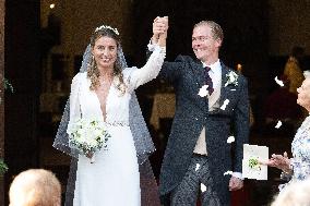 Wedding of Archiduc Alexander of Habsbourg-Lorraine and Countess Natacha Roumiantzoff-Pachkevitch - Beloeil