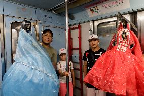 Followers Of Santa Muerte In Mexico Visit Her Temple In Tepito