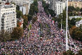 Opposition Massive Rally Ahead Of Election In Poland