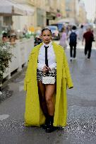 PFW - Valentino Street Style