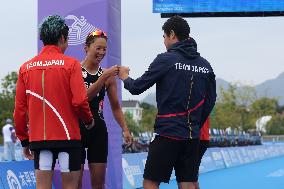 (SP)CHINA-CHUN'AN-ASIAN GAMES-TRIATHLON (CN)