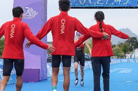 (SP)CHINA-CHUN'AN-ASIAN GAMES-TRIATHLON (CN)