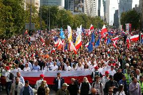 Million Hearts March In Warsaw