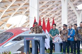 INDONESIA-JAKARTA-BANDUNG-HIGH-SPEED RAILWAY-OPERATION