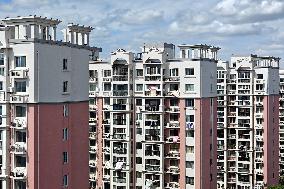 Residential buildings in Shanghai Pudong