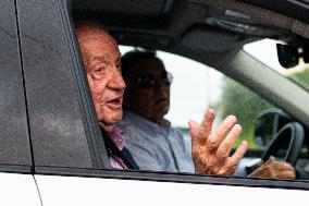 King Juan Carlos Leaves Spain After His Week - Sanxenxo