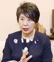 Japanese Foreign Minister Yoko Kamikawa