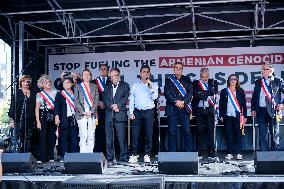 Demonstration In Support Of Nagorno-Karabakh - Brussels