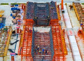 Nanjing-Huai'an Intercity Railway Construction